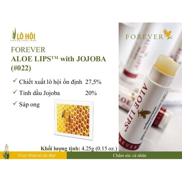 SON DƯỠNG MÔI. Forever Aloe Lips_022Flp.