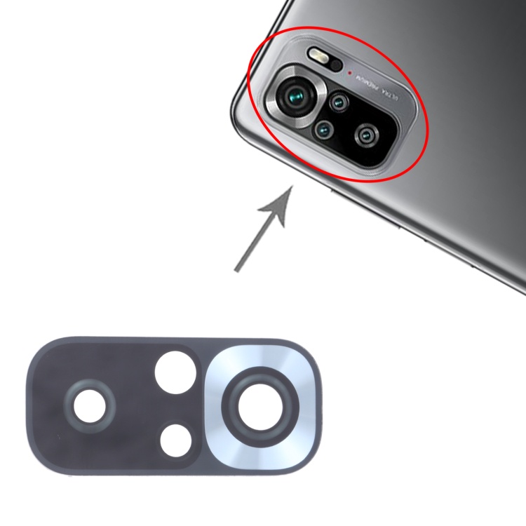 Mặt Kính Camera Sau Xiaomi Redmi Note 10S Dành Để Thay Thế Kính Camera Trầy, Vỡ, Bể Linh Kiện Thay Thế