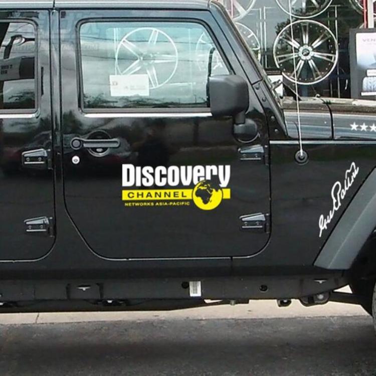 1 chiếc tem decal DISCOVERY dán ô tô, xe hơi A50201 (Màu Bạc)