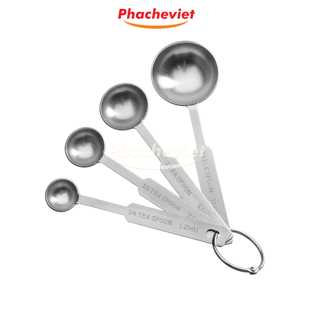 Bộ Muỗng Định Lượng Inox