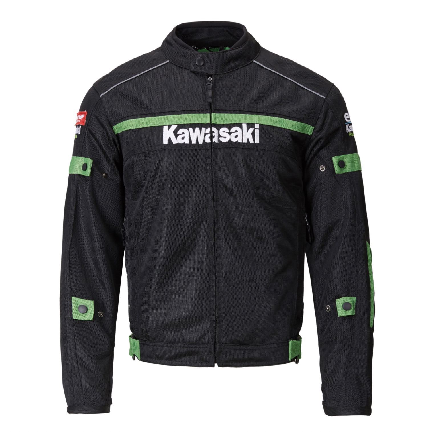 Áo khoác bảo hộ Kawasaki_kèm gù giáp bảo vệ