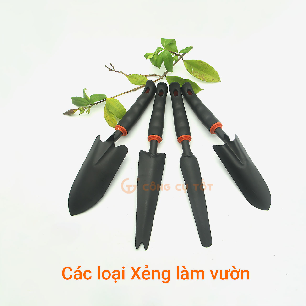Xẻng xúc đất - xẻng nhổ cỏ trồng cây