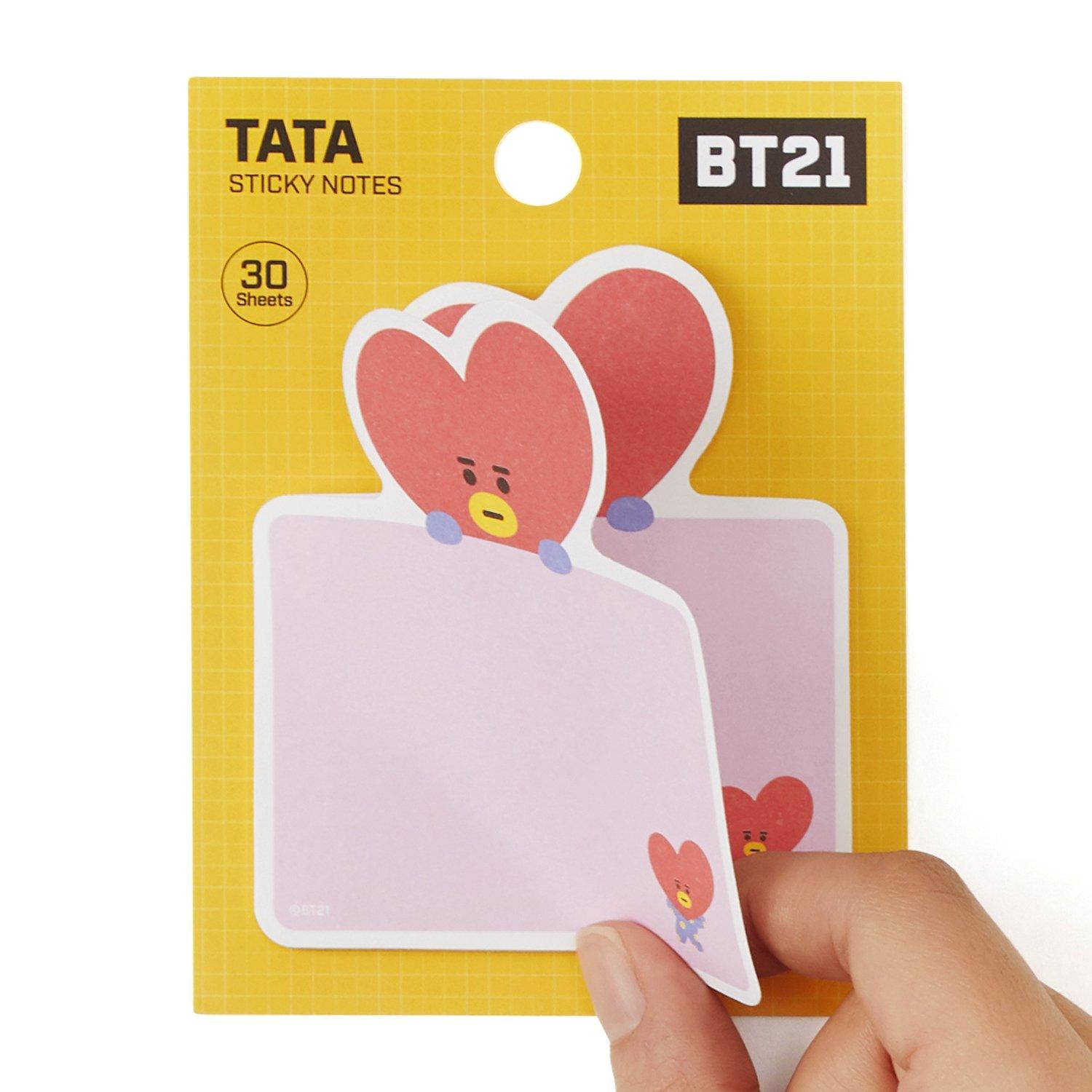 Giấy Note BT 21 BTS-Đầy đủ các thành viên