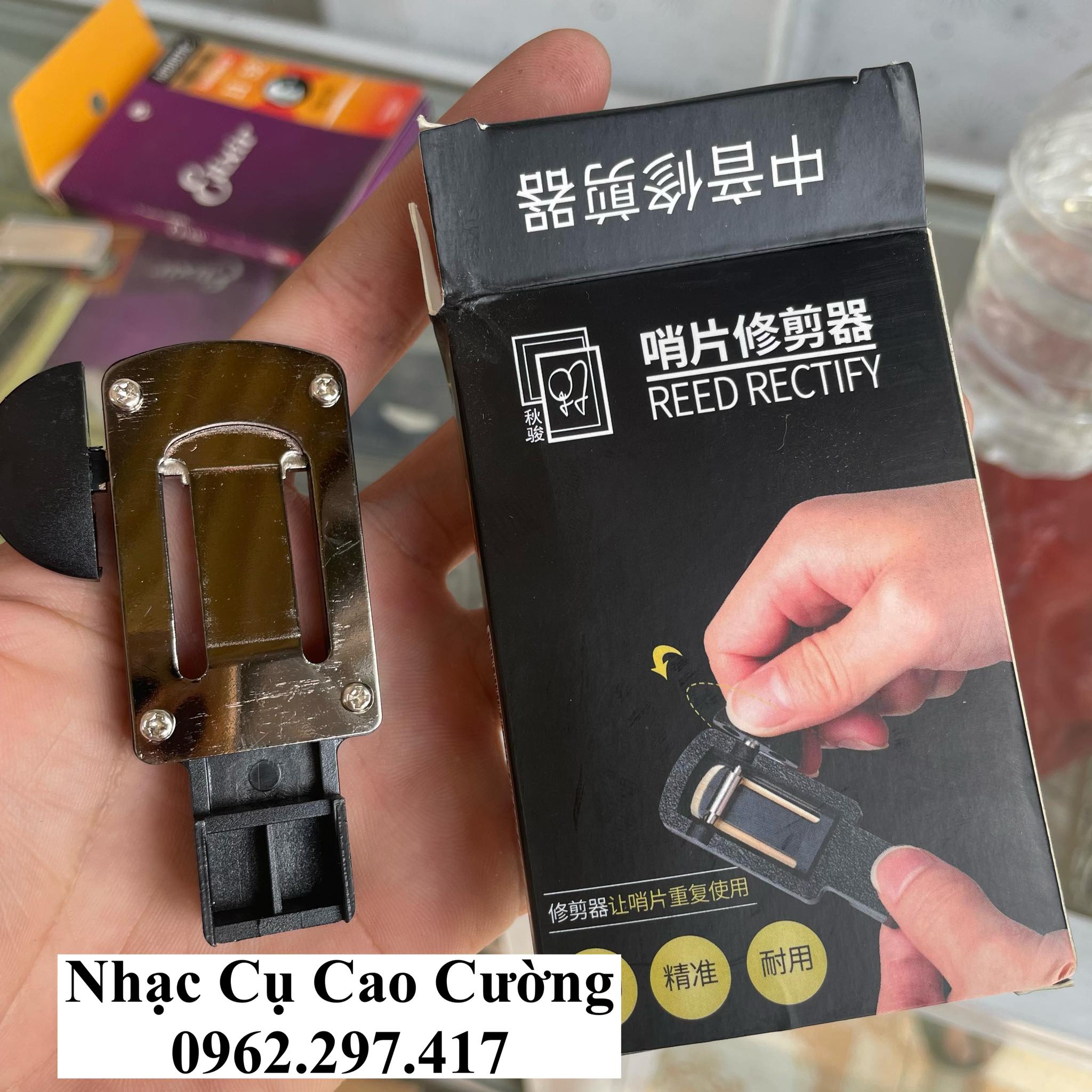 MÁY CẮT DĂM, DỤNG CỤ CẮT DĂM KÈN SAXOPHONE