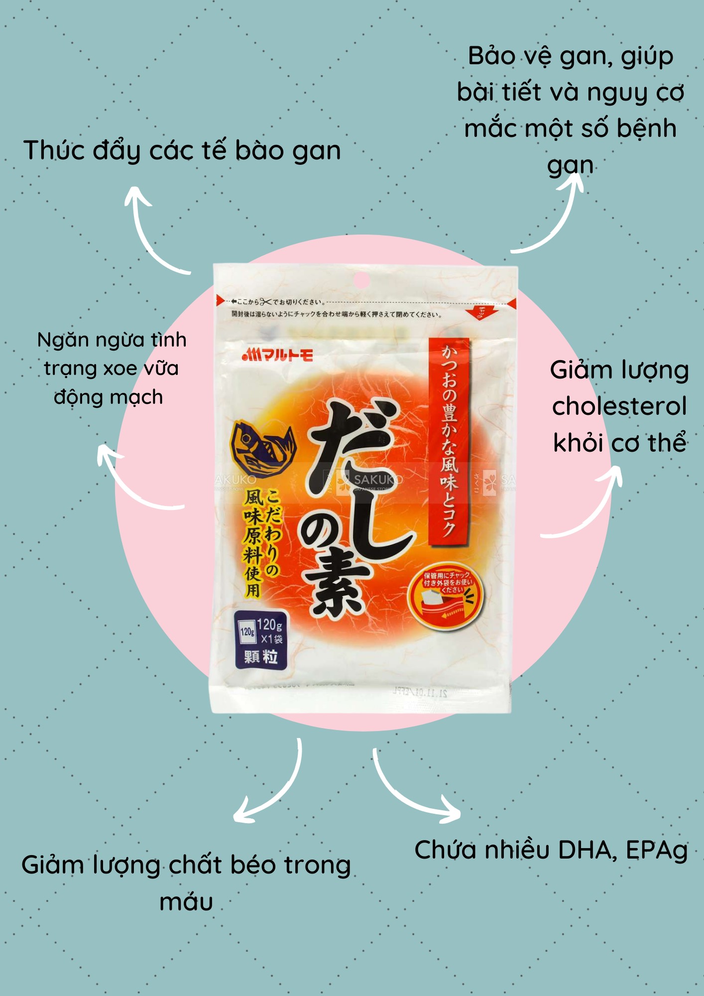 Hạt Nêm Cá Bào Marutomo 120G