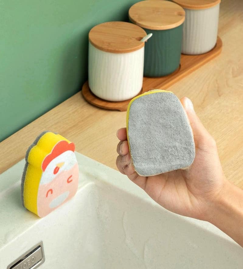 Miếng rửa chén bọt biển 2 mặt