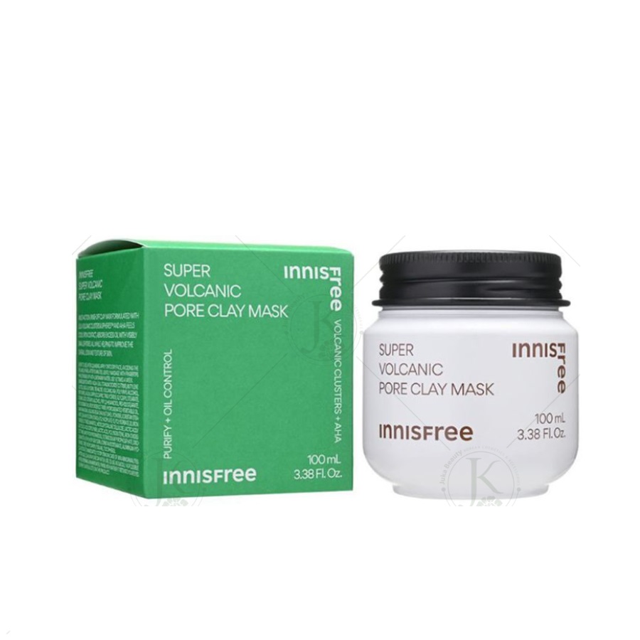 [Mẫu Mới 2023] Mặt Nạ Đất Sét Innisfree Super Volcanic Pore Clay Mask 100ml