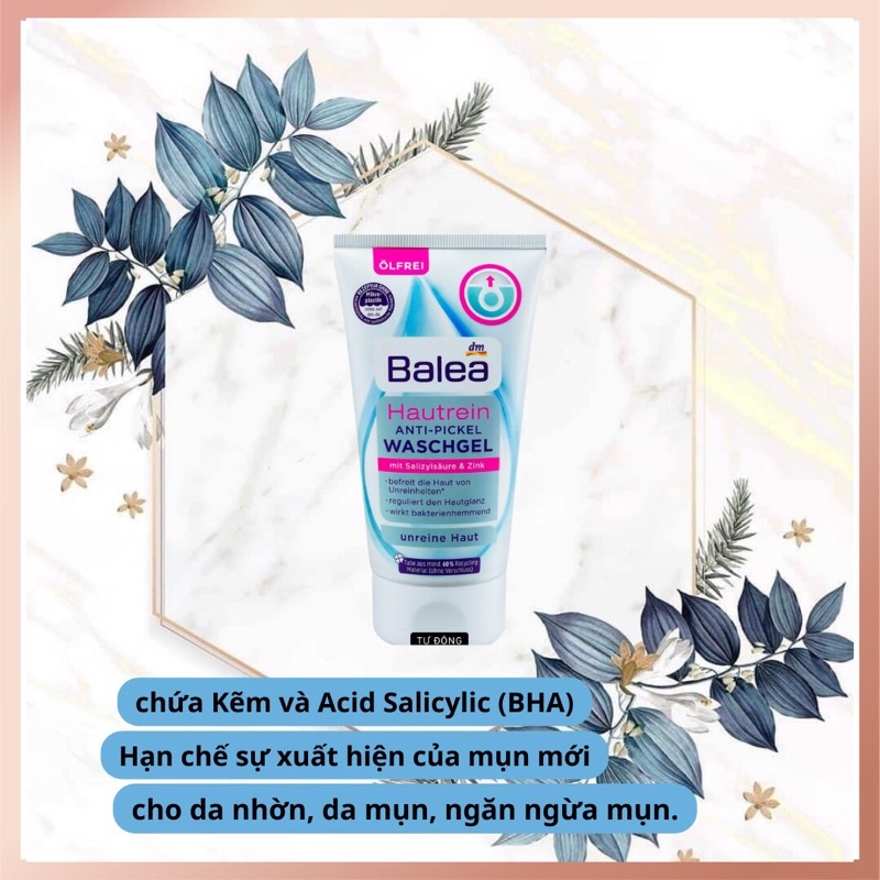Sữa Rửa Mặt BALEA 150ml Nội Địa Đức