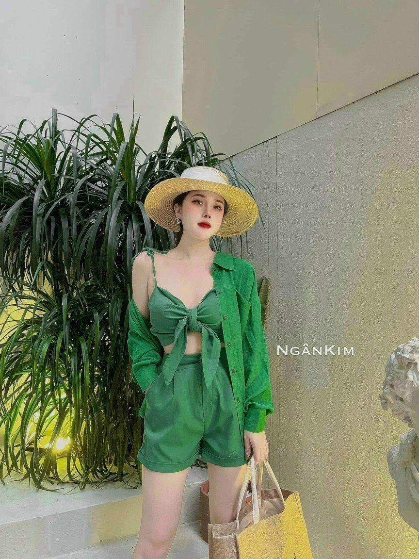 Set đồn nữ đũi có mút đi biển cực mát, quyến rũ hot