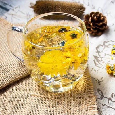 All-dried yellow daisy flower tea pack 50g