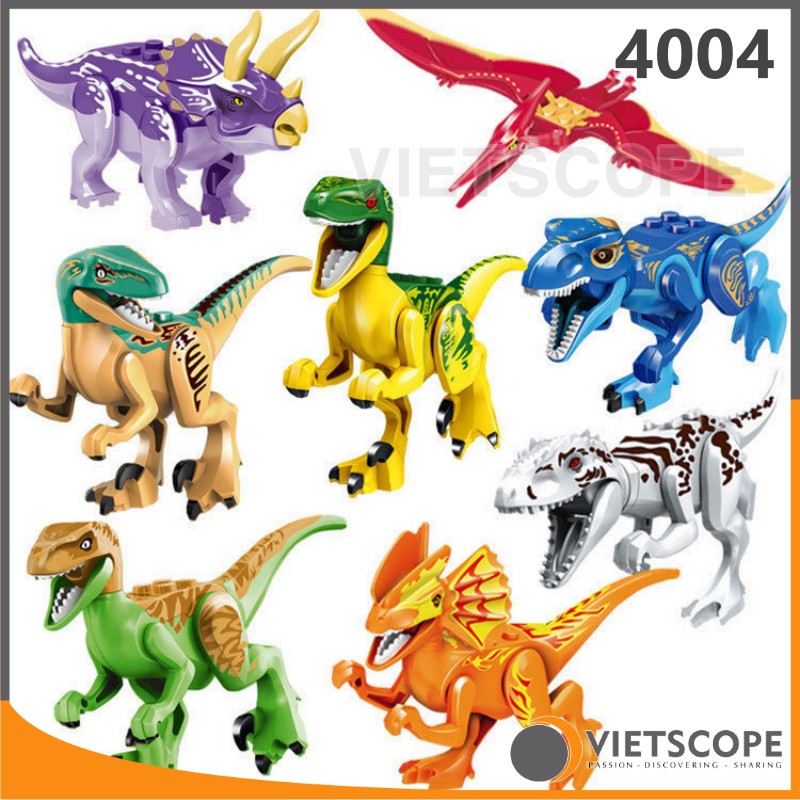 Lắp ráp khủng long Jurassic World - Non lego - L4004