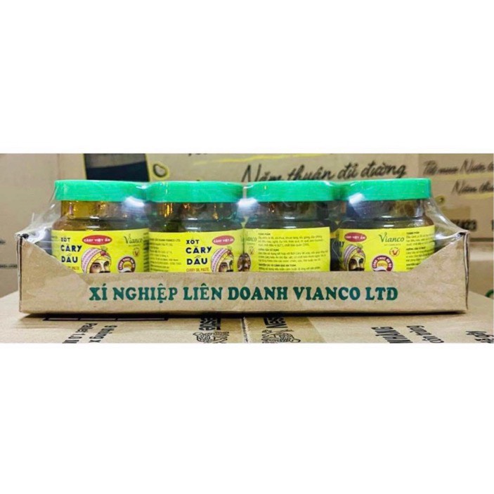 Cà ri dầu/Xốt cà súp/Bò kho dầu Vianco hũ (40-45-50g)