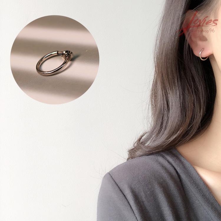 [HCM]Khuyên tai tròn basic siêu hot ( 1 chiếc)