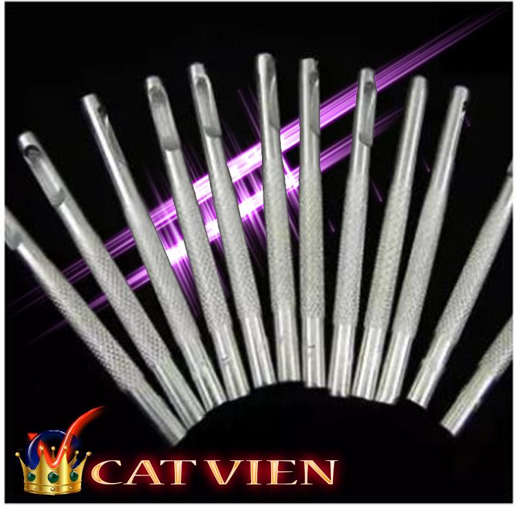 Đinh Đục Lỗ Thắt lưng Dây Nịt Nam Cát Viên HG098 (Bạc)