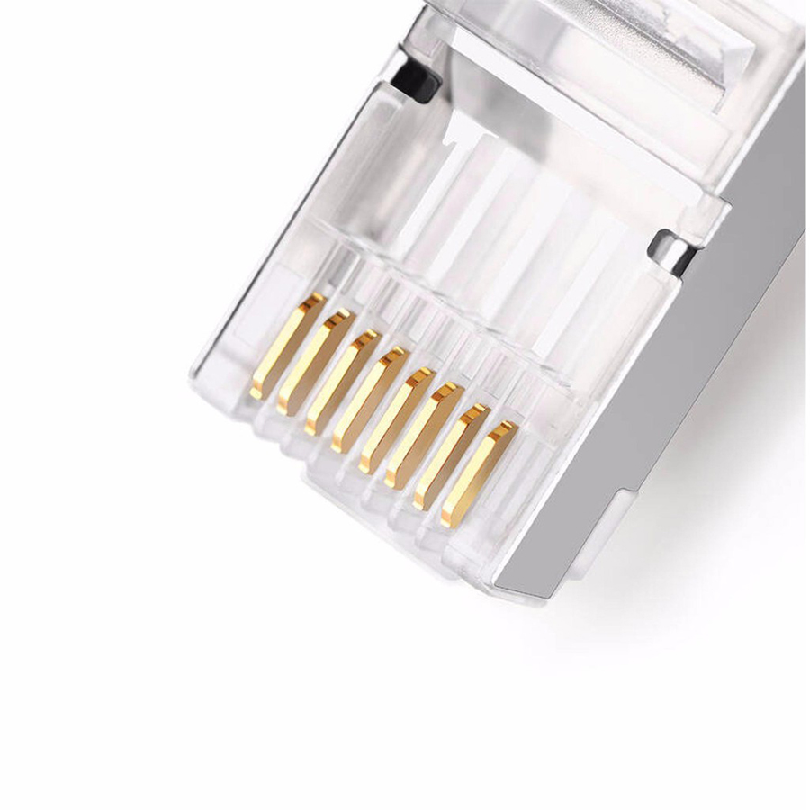 Túi 10 hạt mạng Ugreen 20333 chuẩn CAT6 bọc inox  - HapuStore