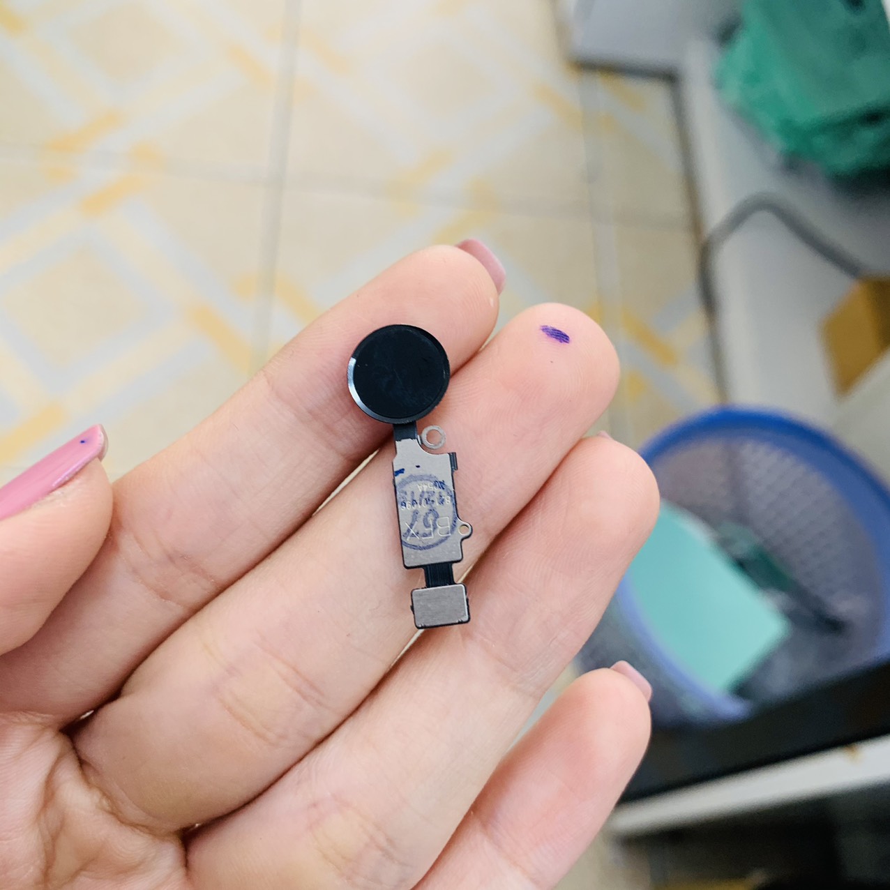 Nút home vật lý táo 7 plus