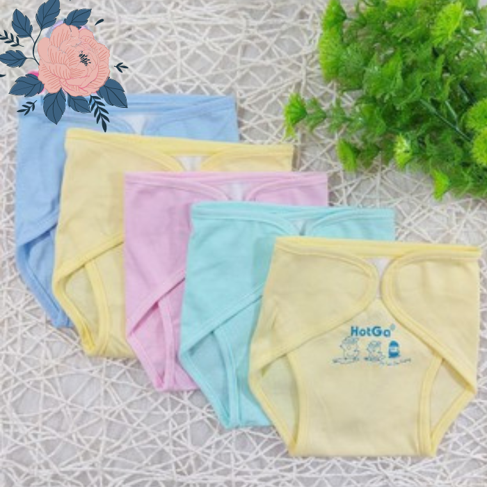 Bộ 5 quần đóng bỉm Hột Gà cho bé sơ sinh