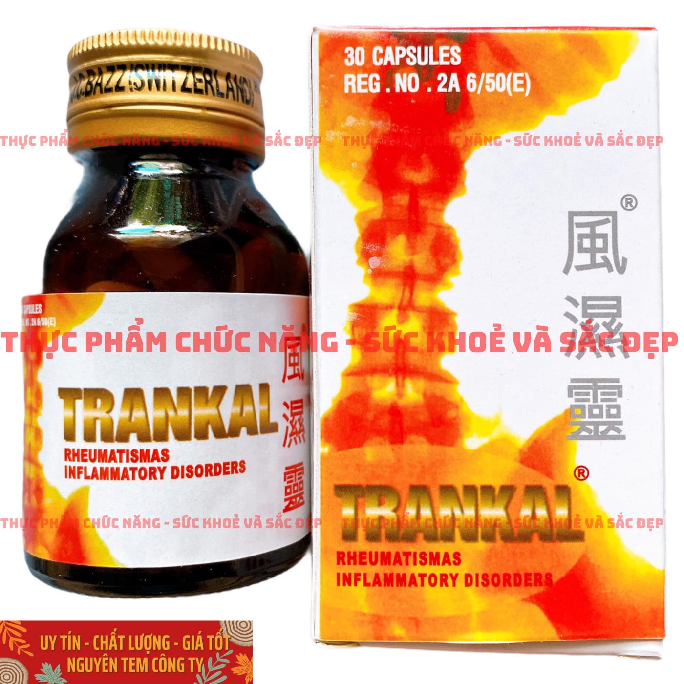 TRANKAL Thái Lan (lọ 30 viên)