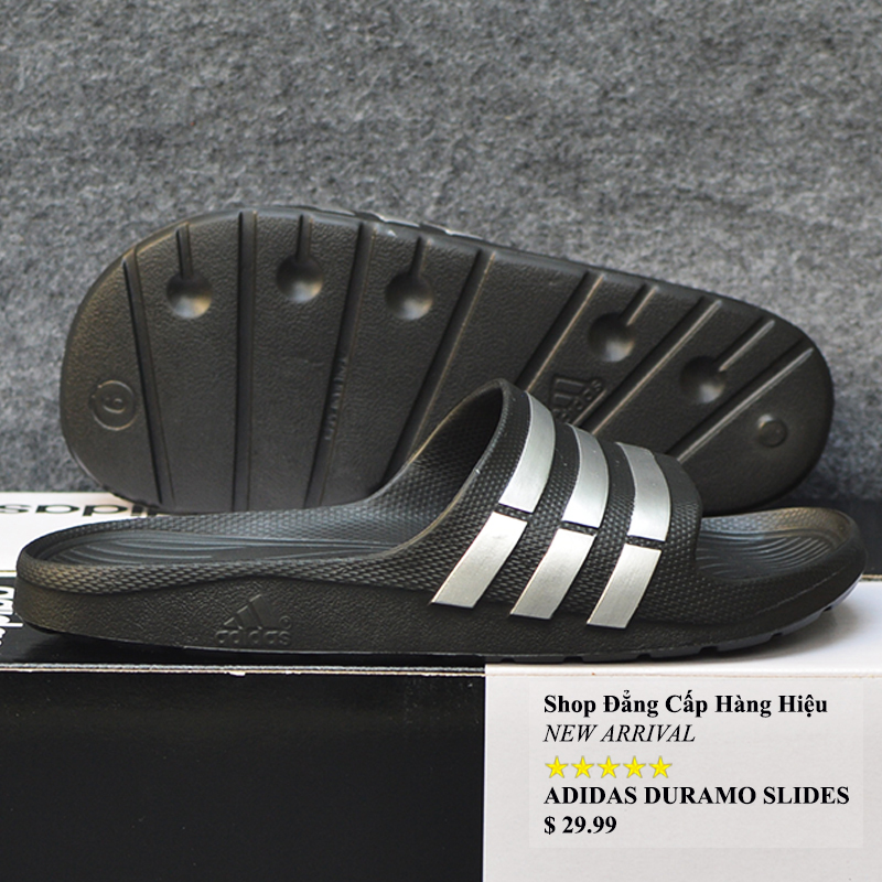 Adidas Duramo màu đen sọc bạc
