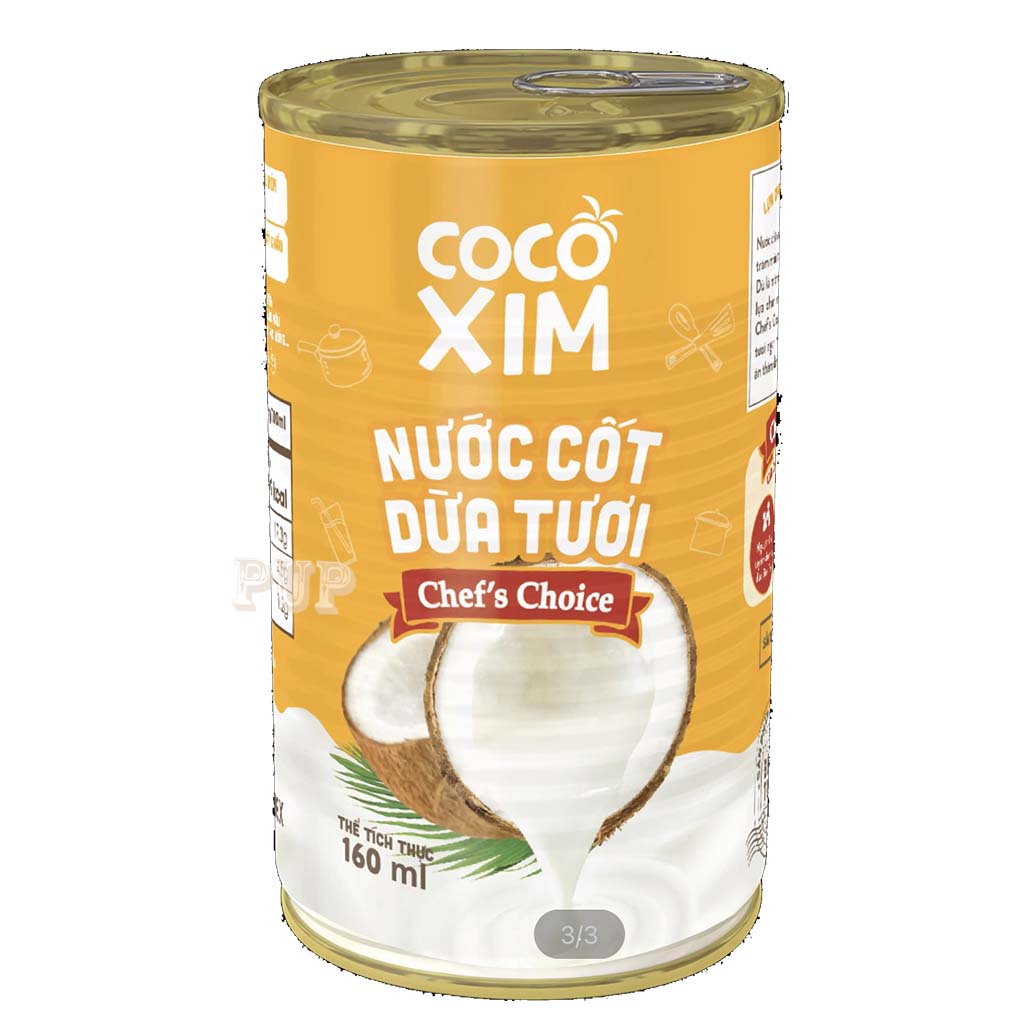 Nước Cốt Dừa Tươi Chef s Choice Cocoxim 160ml,Chefs Choice