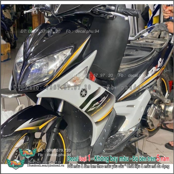 Tem rời Nouvo Rc Trắng đen vàng (B) Hàng loại 1.