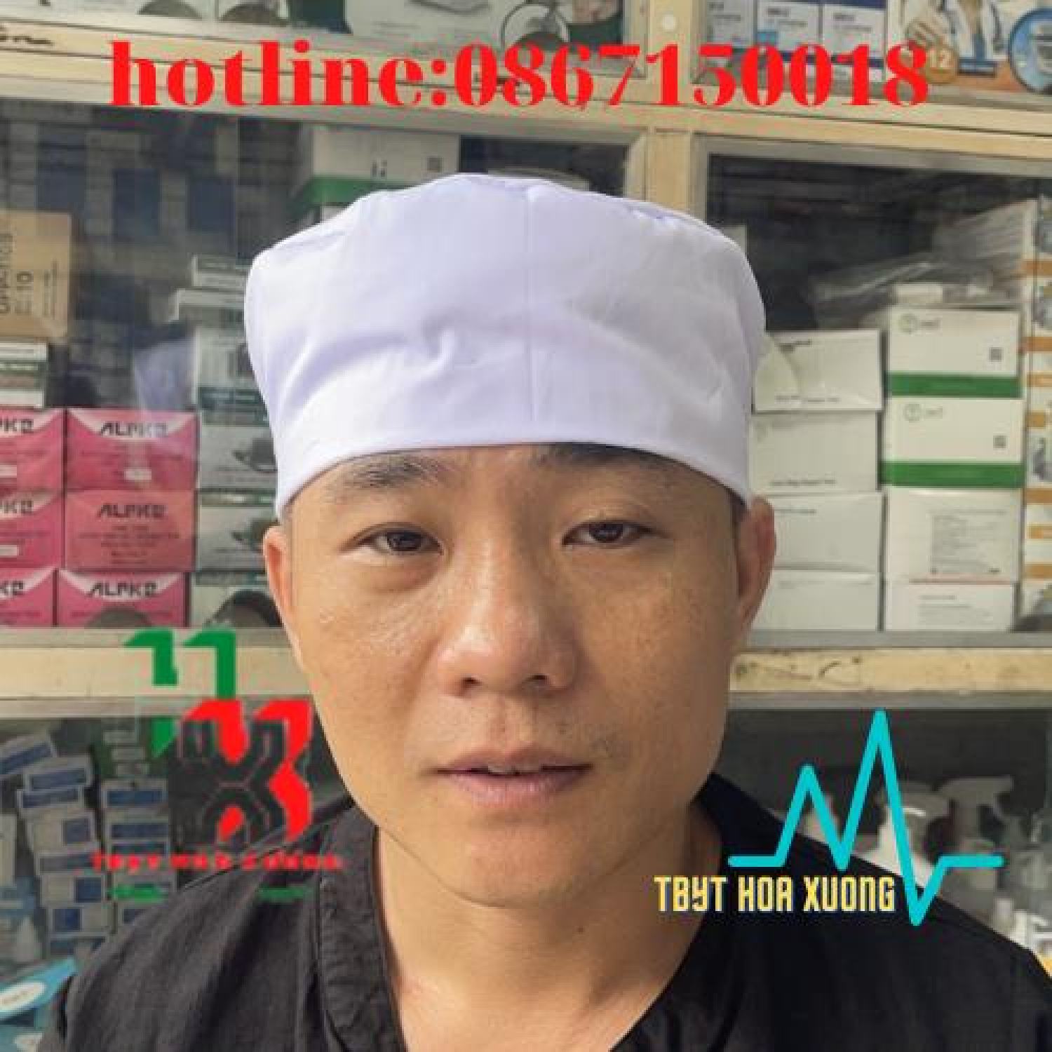Mũ blouse trắng bác sĩ, y tá, dượᴄ sĩ