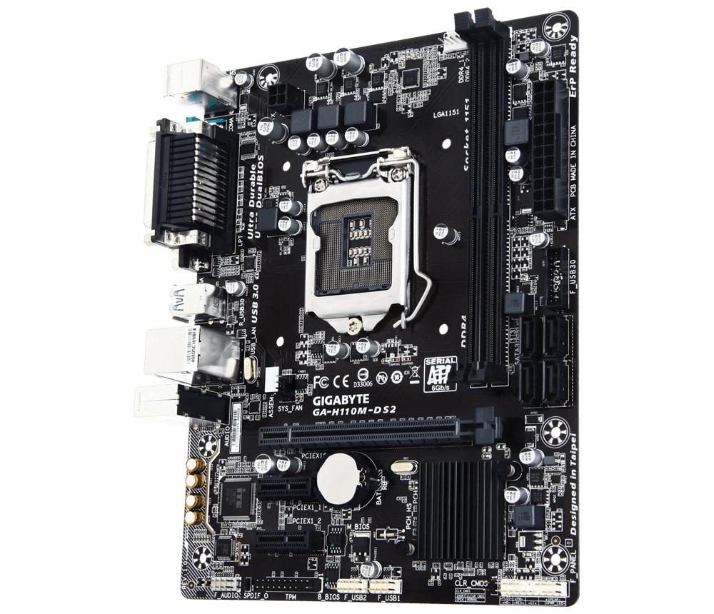 Main Gigabyte H110M-DS2 Socket 1151