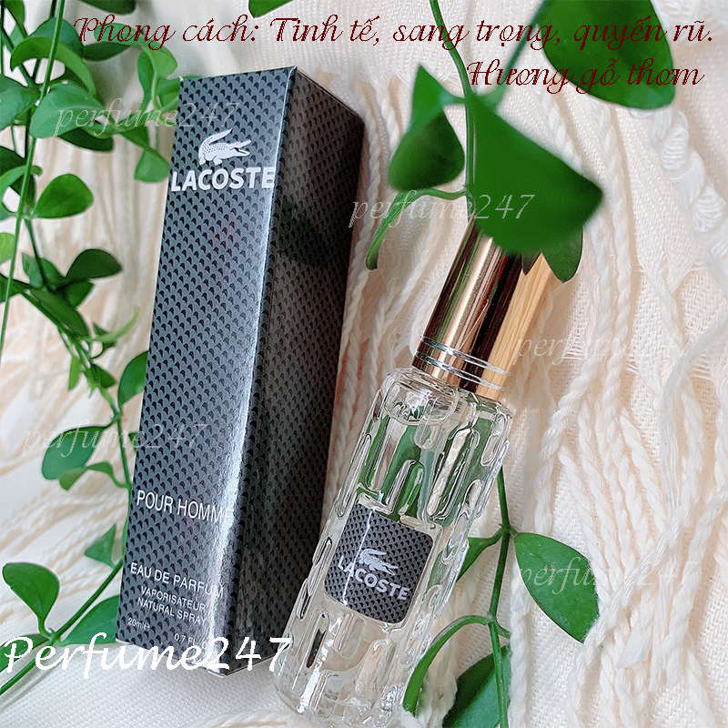 NƯỚC HOA NỮ MINI CHIẾT PHÁP 20ML THƠM LÂU (MÙI NGẪU NHIÊN)
