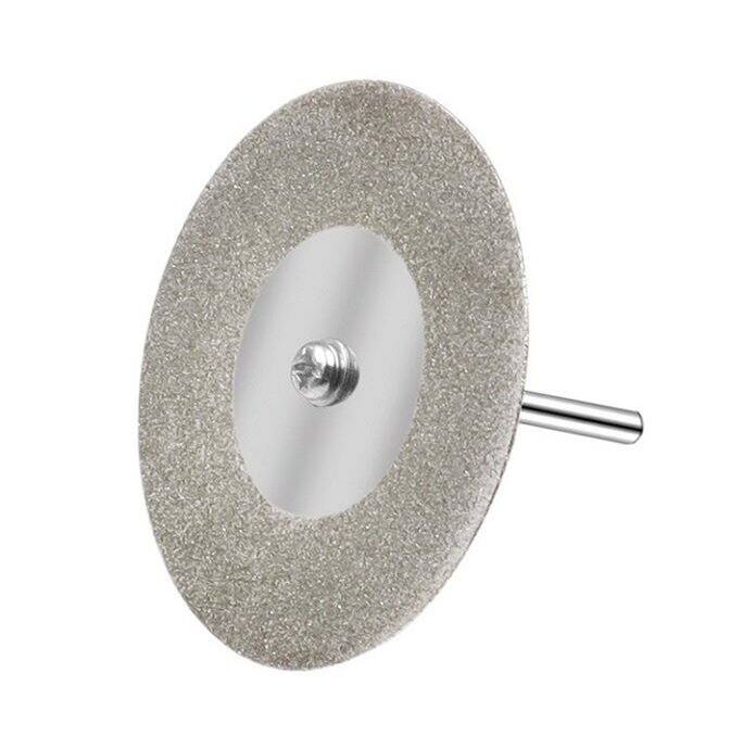 1 BỘ. ĐĨA CẮT. LOẠI NHỎ ĐƯỜNG KÍNH 60mm, KÈM CỐT 3mm. Thích hợp để cắt đá quý, ngọc bích, sắt mỏng, thủy tinh mỏng, - TH932