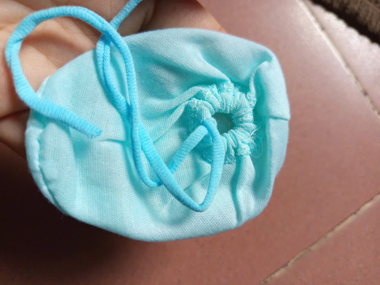Bao tay chân cột dây chất cotton (1 đôi tay +1 đôi chân)