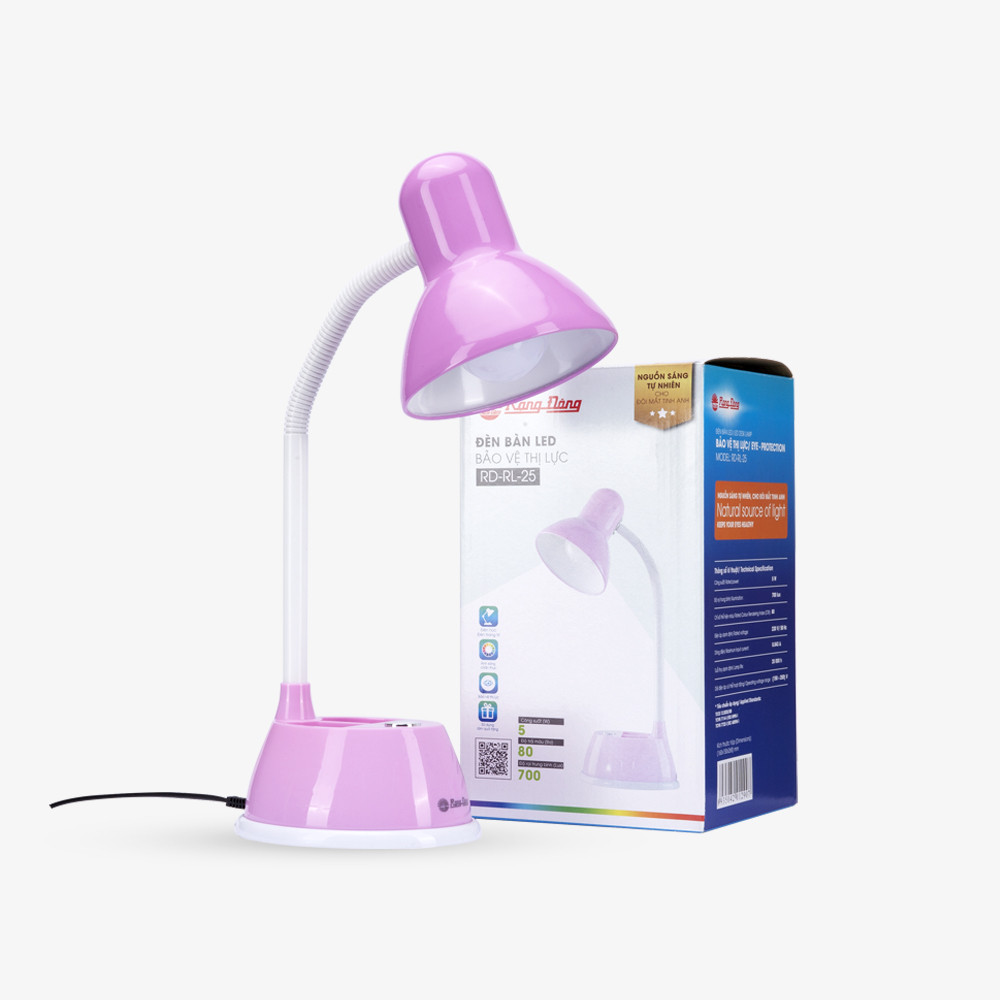 Đèn học bảo vệ thị lực Rạng Đông Model: RD-RL-25 5W