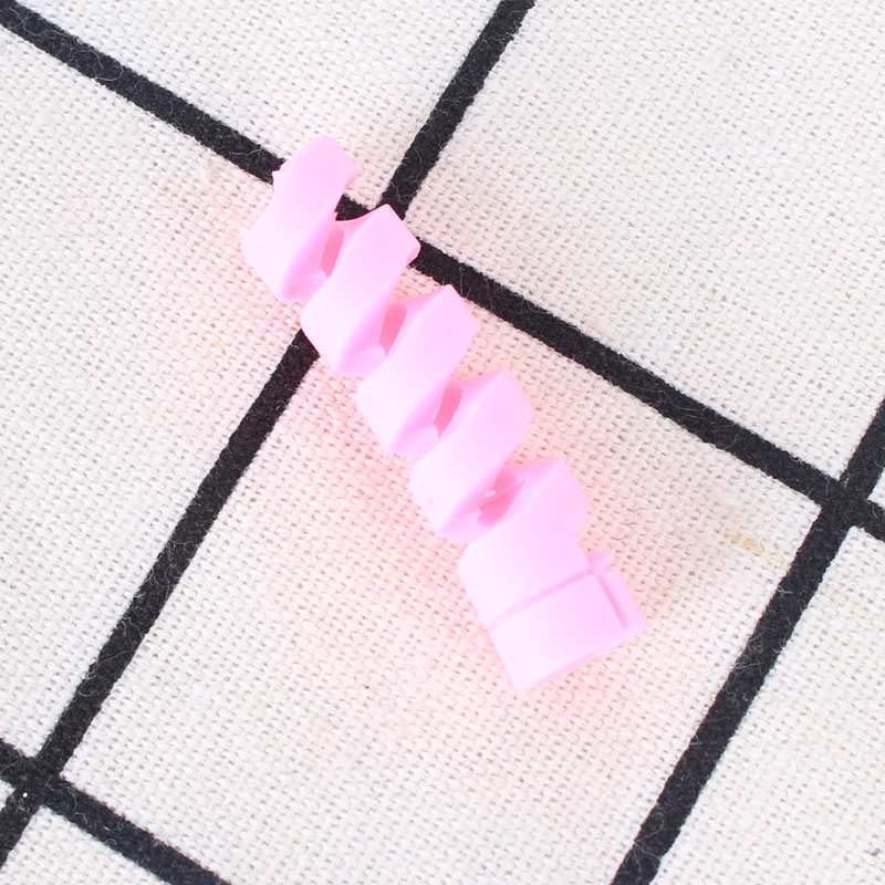 1 pieces Color Spiral Data Cable Protector Phone Data Line Bobbin Winder Protective