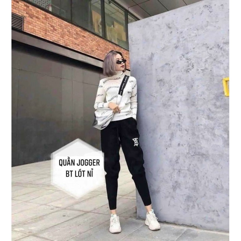 QUẦN JOOGER NỈ BT BO GẤU