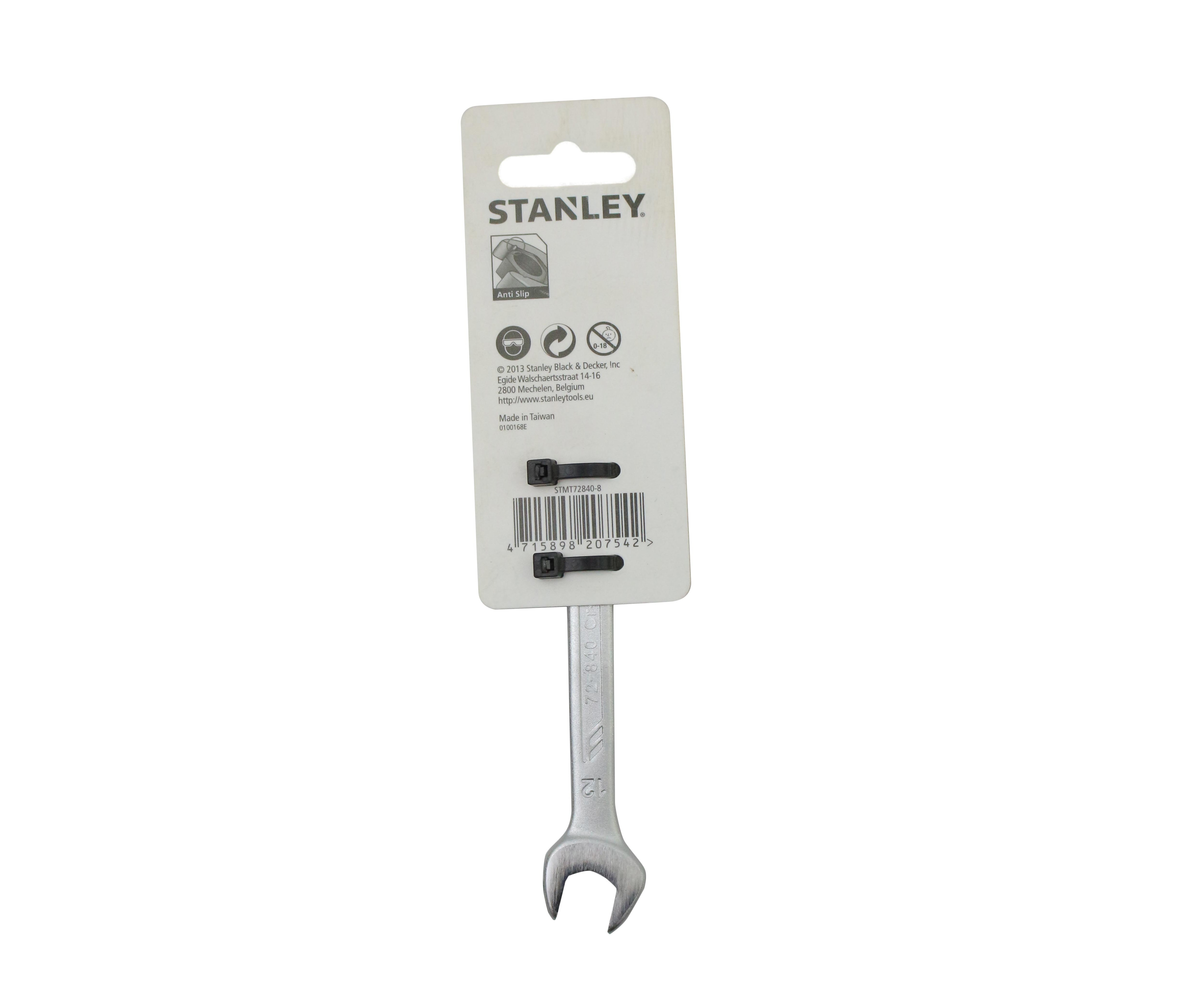 Cờ lê 2 đầu miệng 10 x 12 mm Stanley STMT72840-8