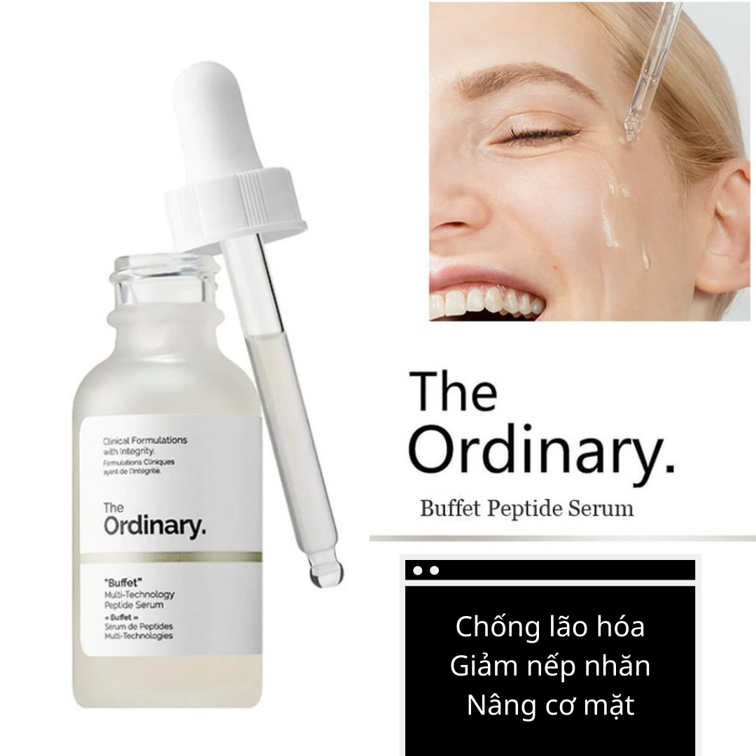 [HCM]The Ordinary Buffet - Chống Lão Hóa (30ml)
