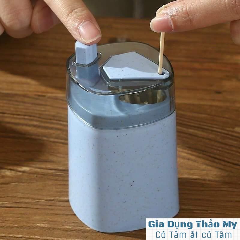 Hộp, ống đựng tăm cao cấp bằng lúa mạch
