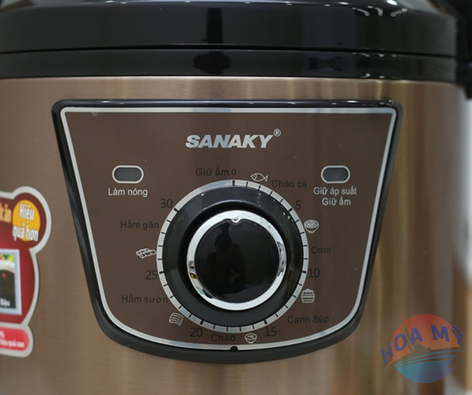 Nồi áp suất điện SANAKY SNK-64C - 6 Lít