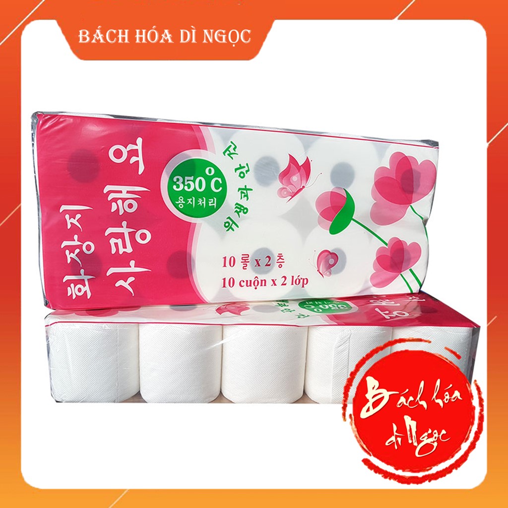 [HCM]GIẤY VỆ SINH 2 LỚP CUỘN CHUẨN HÀN QUỐC (THIÊN AN NAM)
