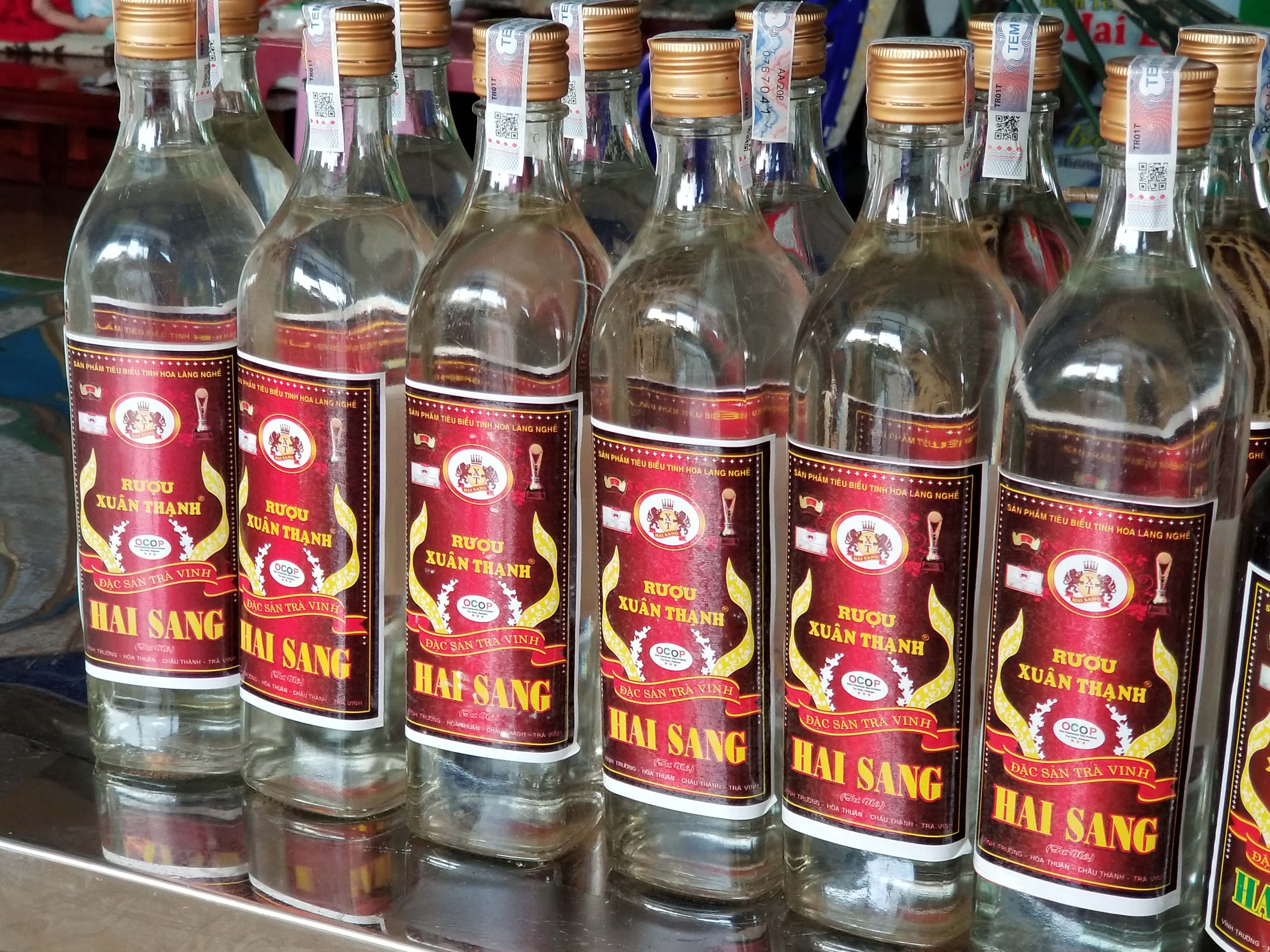 Rượu Xuân Thạnh Trà Vinh