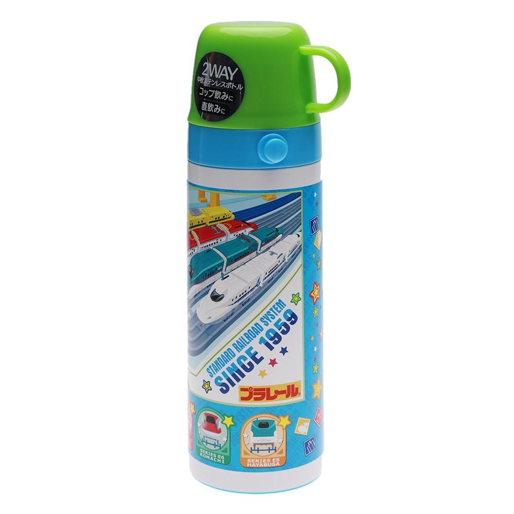 Bình Giữ Nhiệt Nắp Ly Skater 600ml Plarail 16 | Thermal Flask SKATER 600ML TOMICA 16