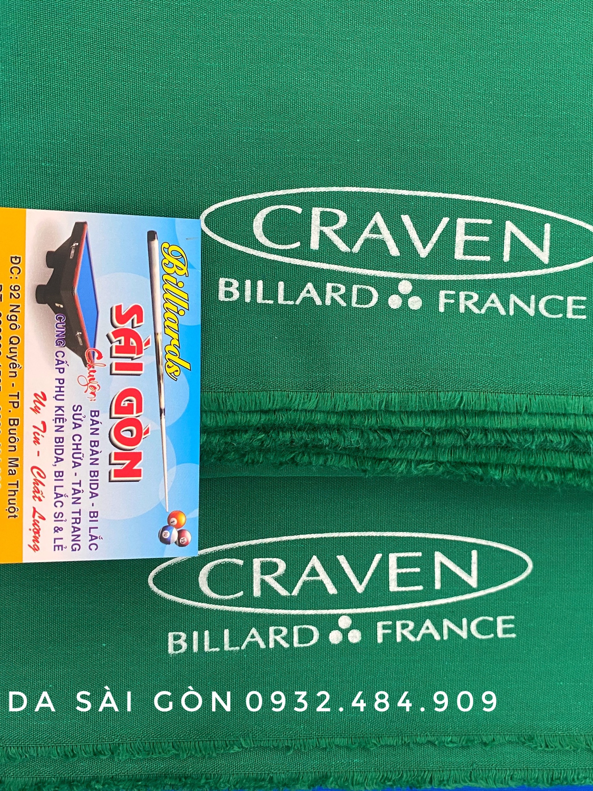 Vải mặt Xi Craven Bida France