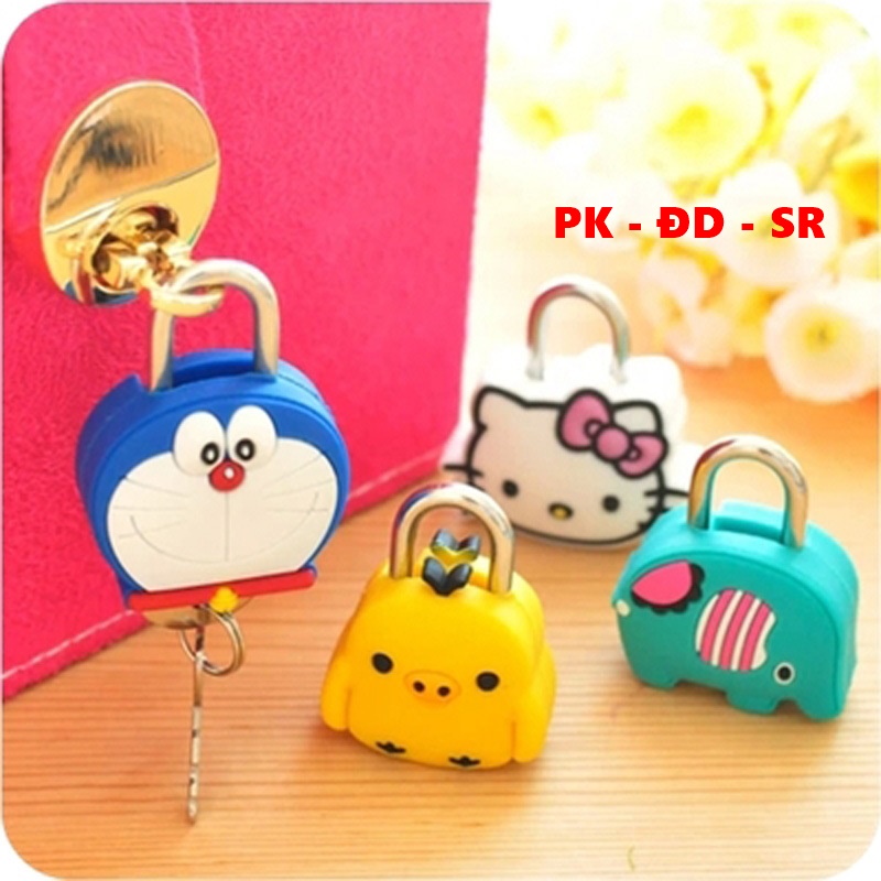 Ổ Khóa Mini Hình Thú Dễ Thương - Siêu Rẻ