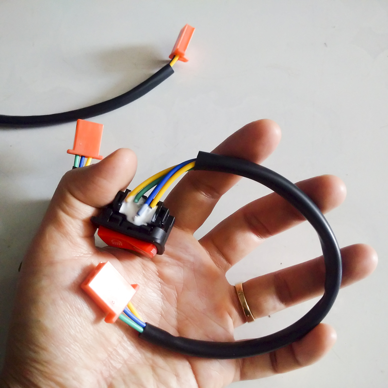 Công tắc Passing Đá Pha Cos cho xe YAMAHA (màu đỏ)