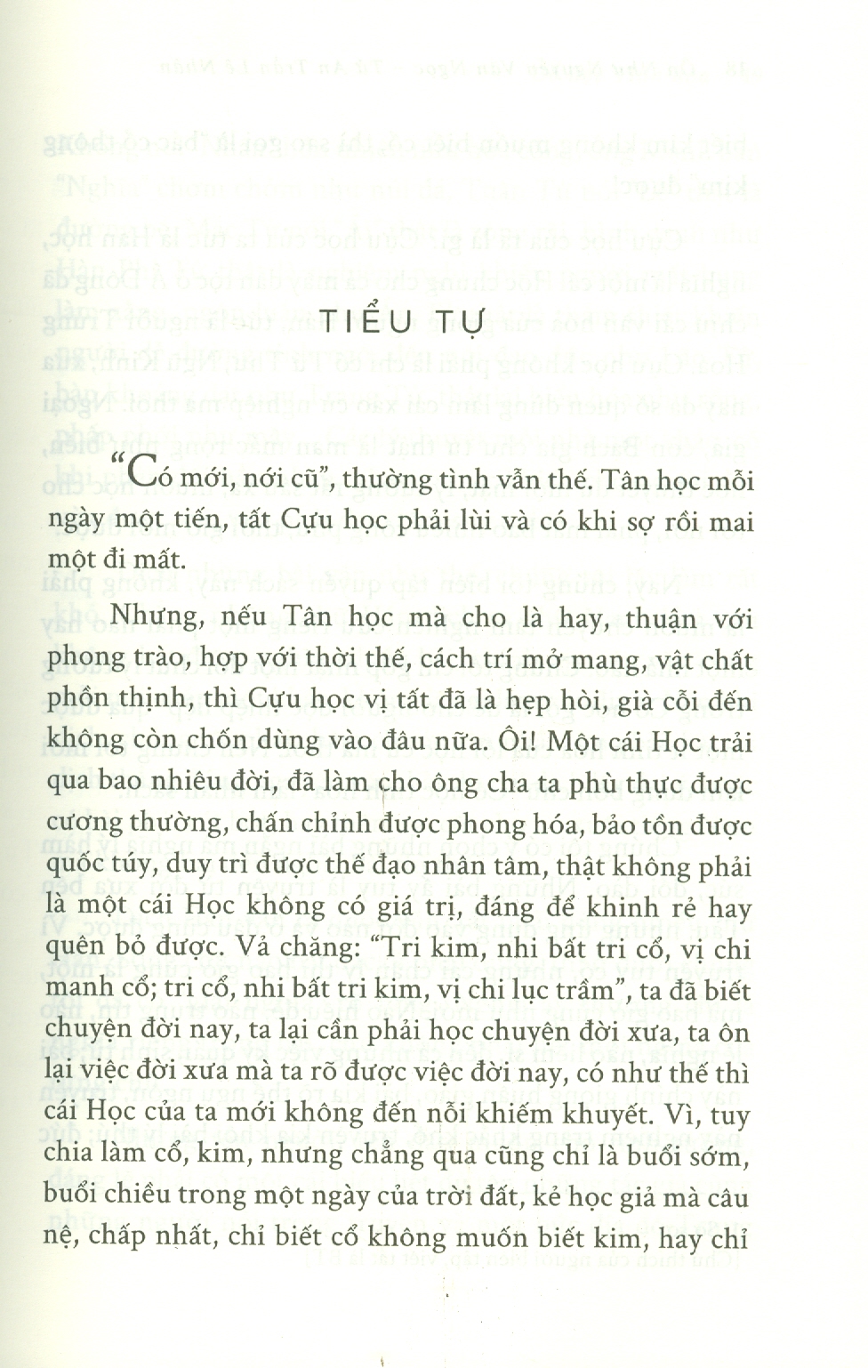 Tủ Sách Đời Người - Cổ Học Tinh Hoa