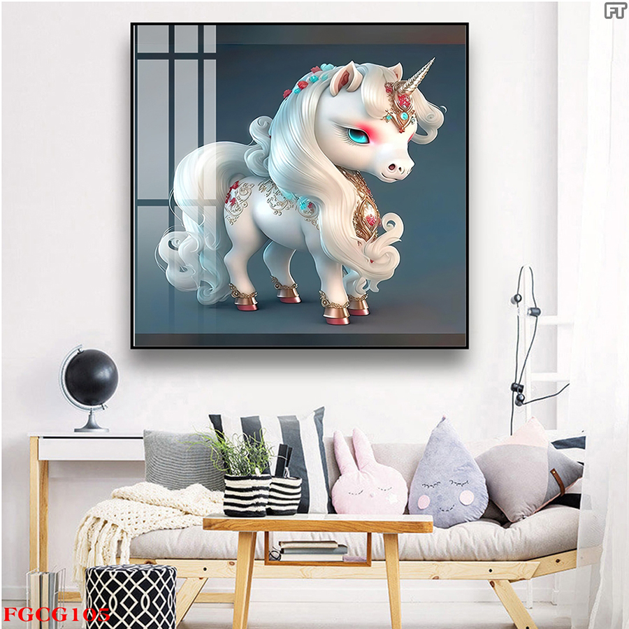 Tranh Laminate Tráng Gương - Tranh Treo Tường 12 Con Giáp Trung Hoa