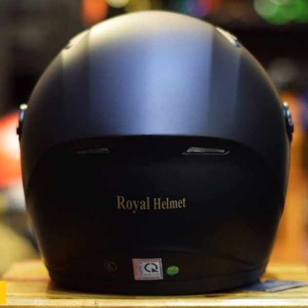 Mũ bảo hiểm Fullface Royal M136 (Đen nhám - kính trà) - Hàng chính hãng - Bảo hành 12 tháng