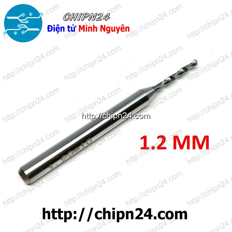 Mũi khoan mạch in cnc hợp kim 1.2mm
