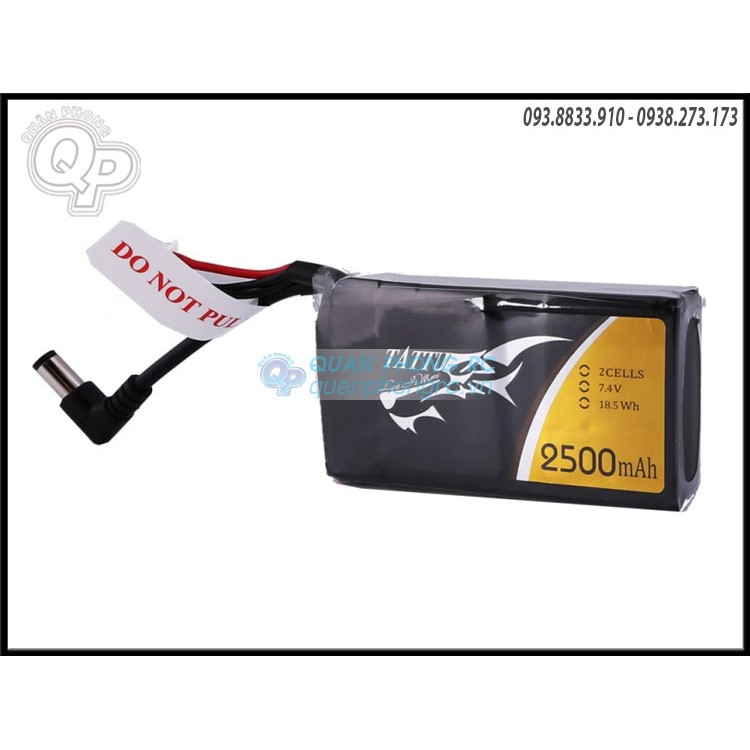 Pin cho kiếng FPV Tattu 2500mAh 2S1P