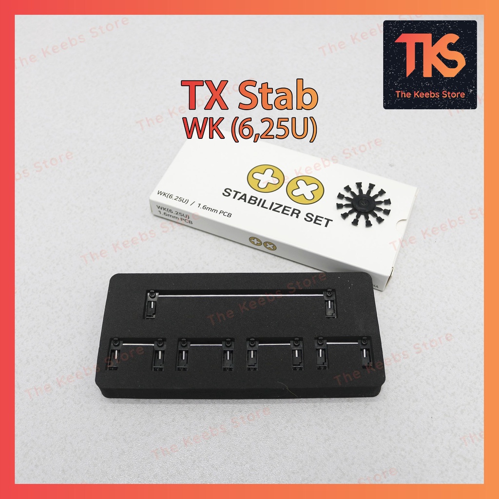 [Mã 256ELSALE giảm 7% đơn 300K] TX Stabilizer PCB Mount Clip In thanh cân bằng cho bàn phím cơ | TKS