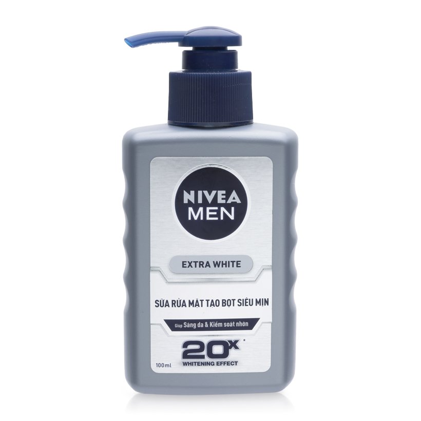 Sửa Rửa Mặt Tạo Bọt Bùn Khoáng Sáng Da Nivea 100ml